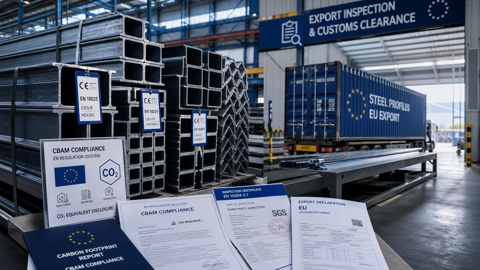 EU Enforces Phase III CBAM for Steel Profiles EU Enforces Phase III CBAM for Steel Profiles