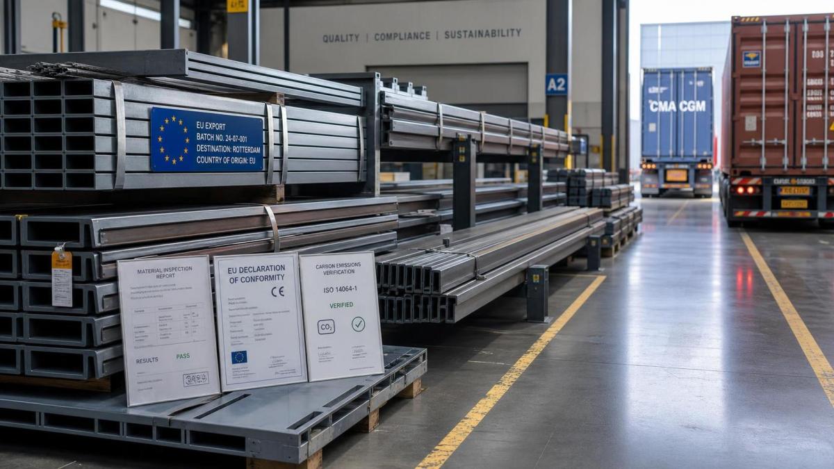 EU CBAM Steel Checks Begin for Q1 2025 Export Data