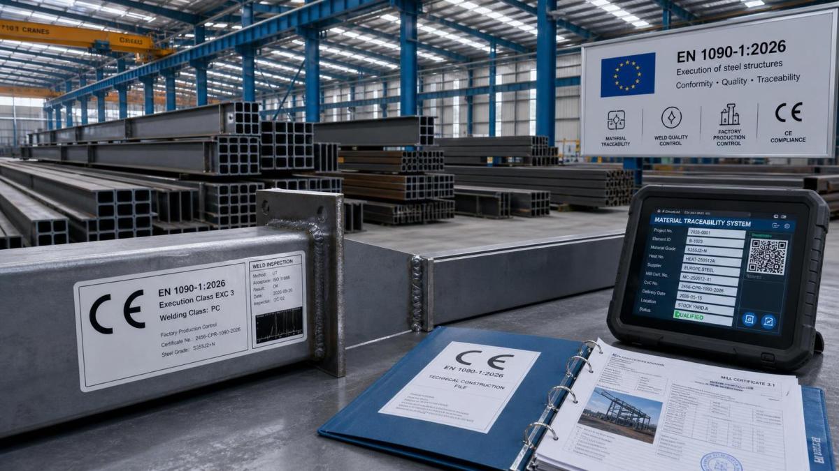 Revised EN 1090-1:2026 Makes CE Updates Mandatory