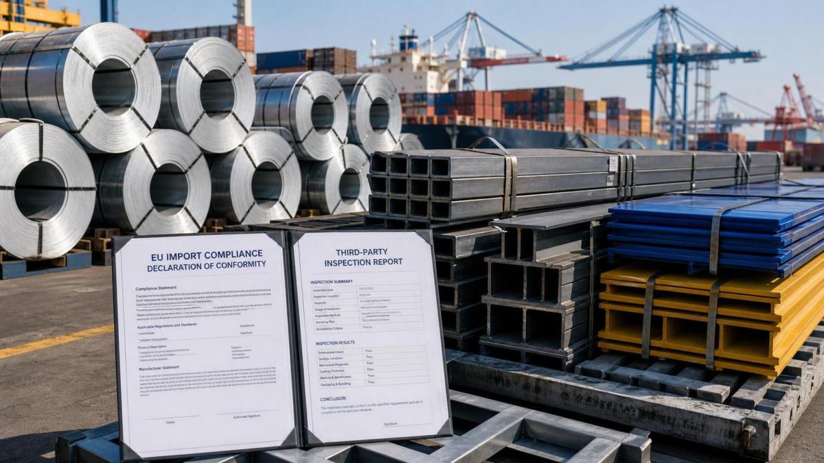 EU Enforces New CE Rule for Galvanized Steel Imports EU Enforces New CE Rule for Galvanized Steel Imports