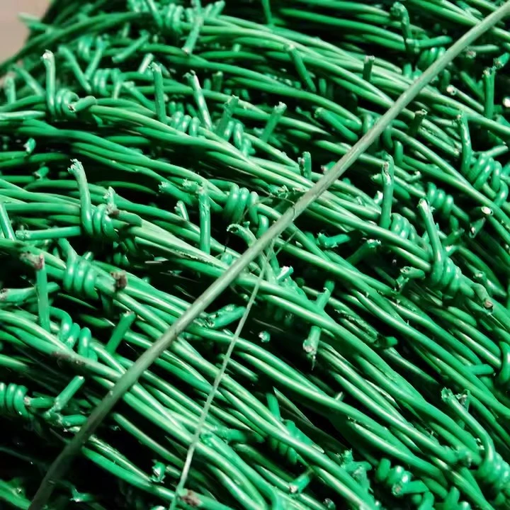 PVC Coated and Galvanized Barbed Wire