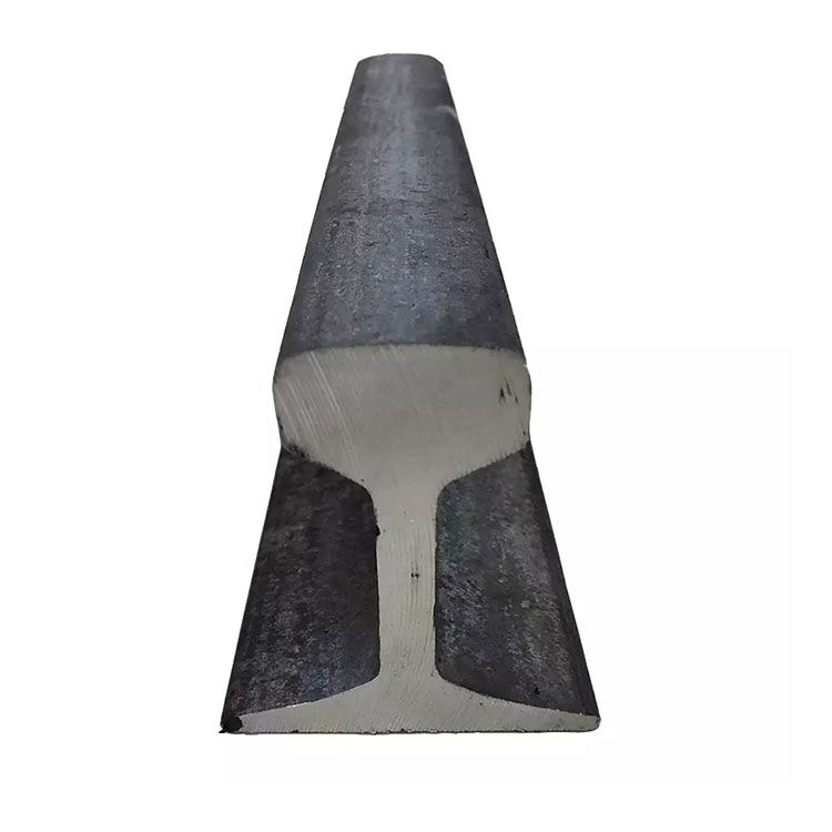 Din 536 A55 steel rail with 50Mn steel grade