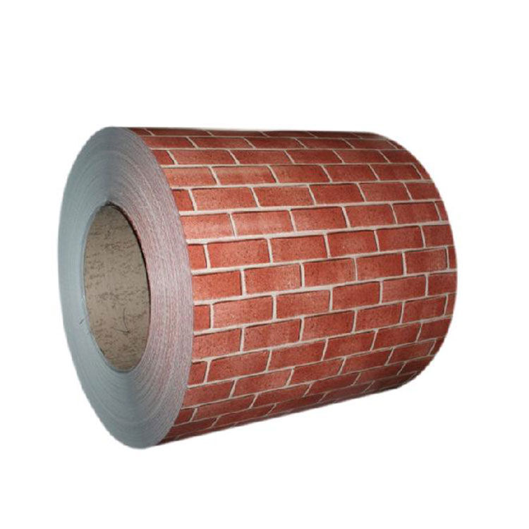 Flower Brick Printed PPGL Prepainted Steel Coil