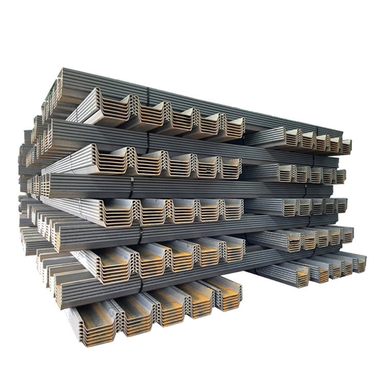 China Supplier with S355gp S430gp Z Type Steel Sheet Pile Steel Profile U Sheet Piling Piles