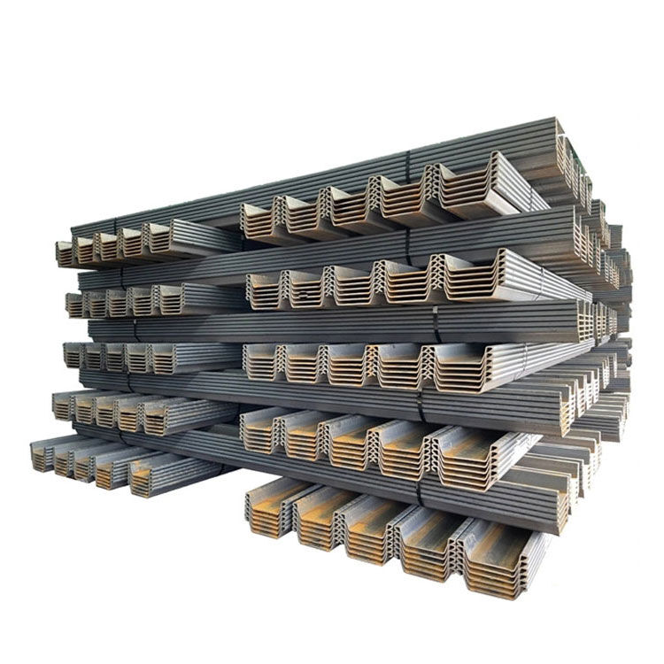 Factory high quality Hot Rollled Shape Carbon Steel Sheet Pile Piling For Construction