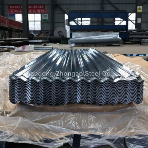  Corrugated steel roofing sheet