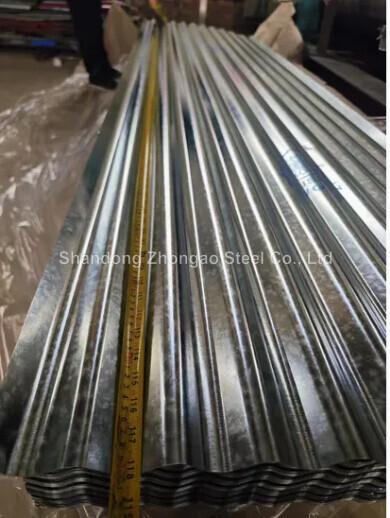  Corrugated steel roofing sheet