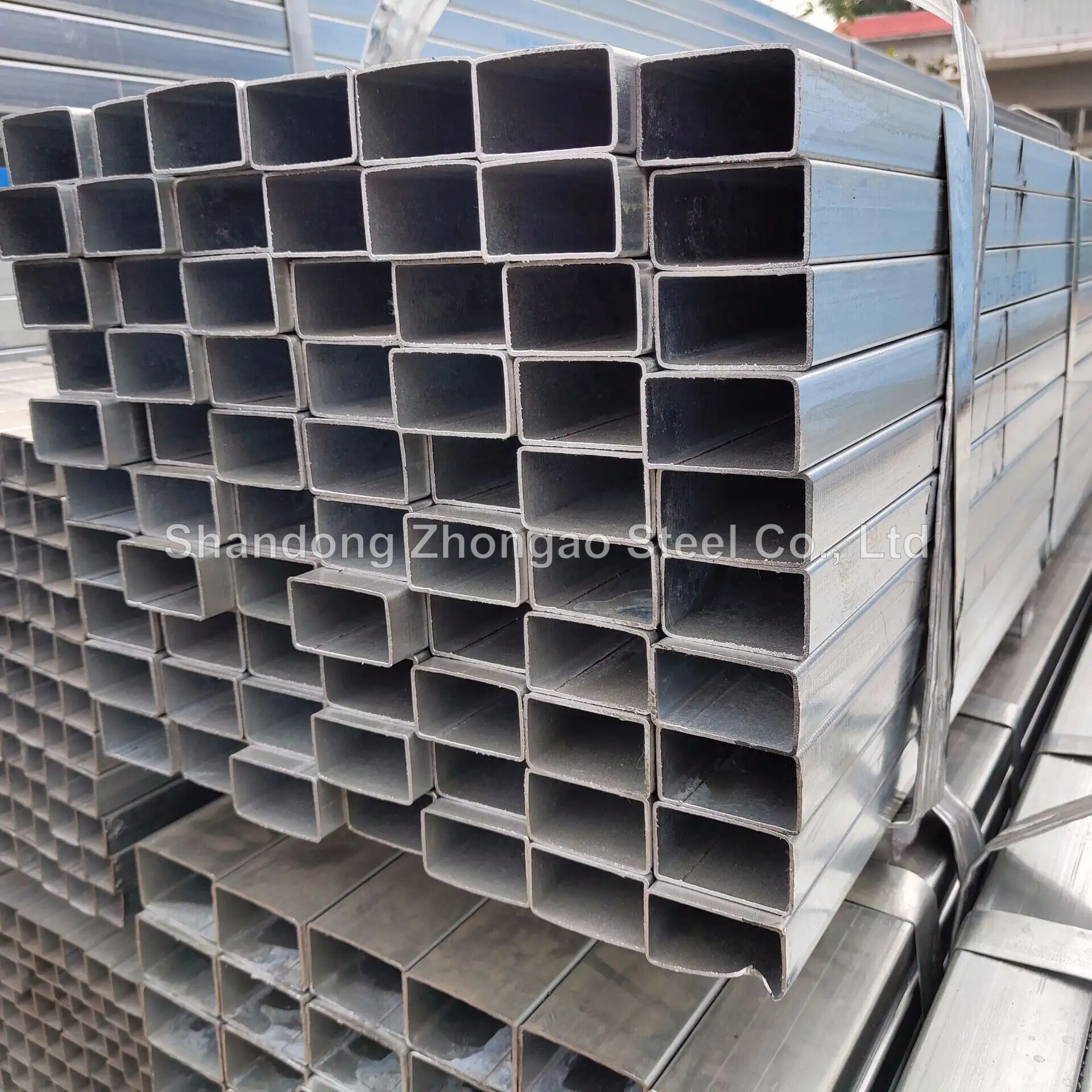 A36 A106 Galvanized Hollow Square Steel Pipes