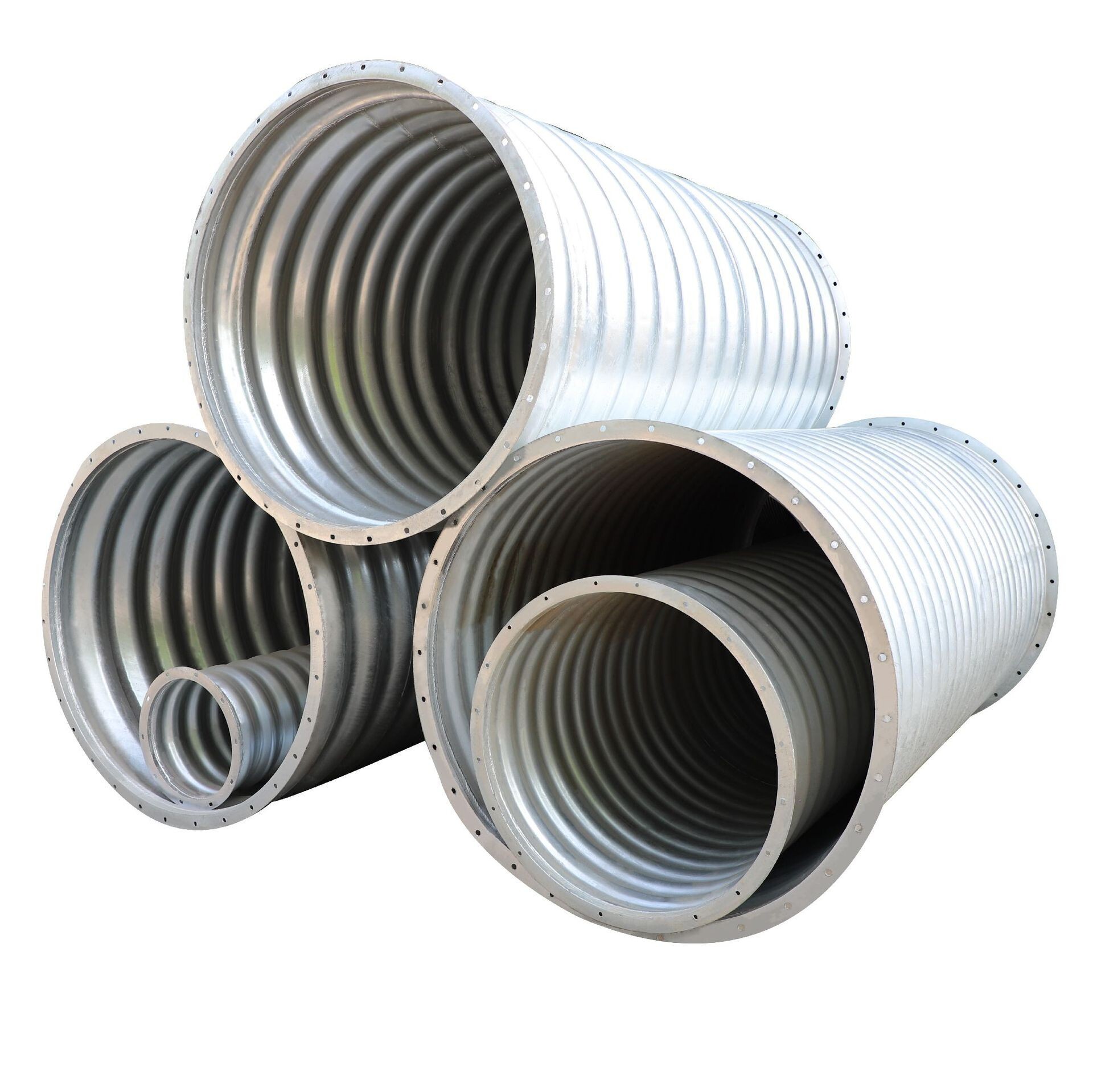 galvanized corrugated steel metal  pipe 