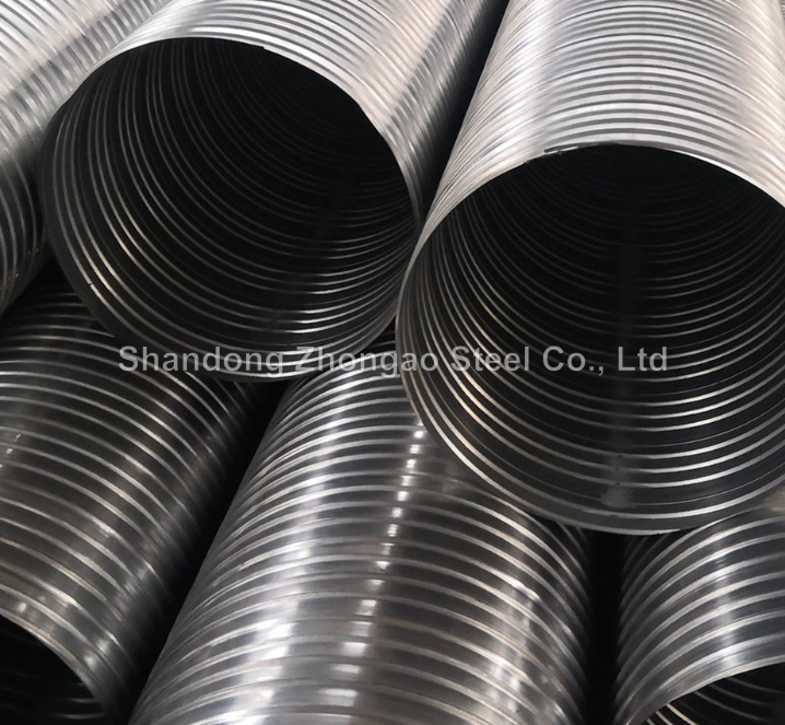 Galvanized Metal Corrugated Pipe 