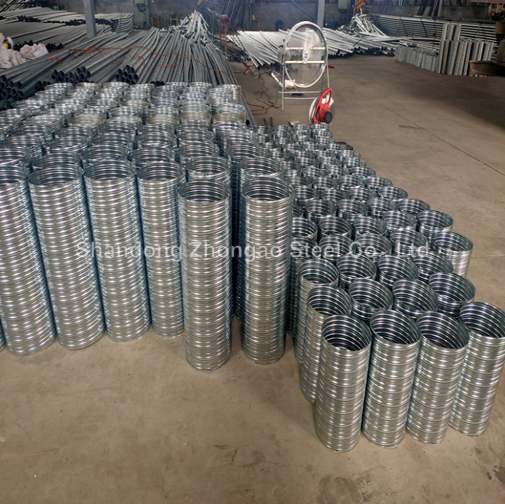 Galvanized Metal Corrugated Pipe 