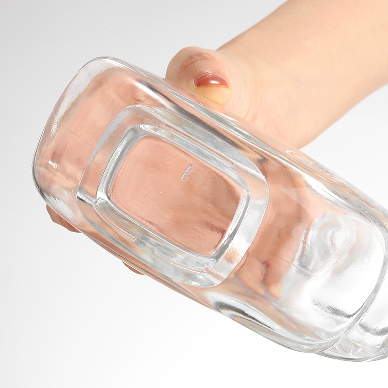 Bouteille en verre de spiritueux de luxe