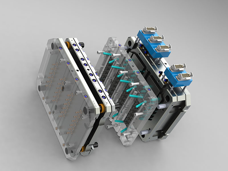 Sleeve inner cap injection mold for spirits caps