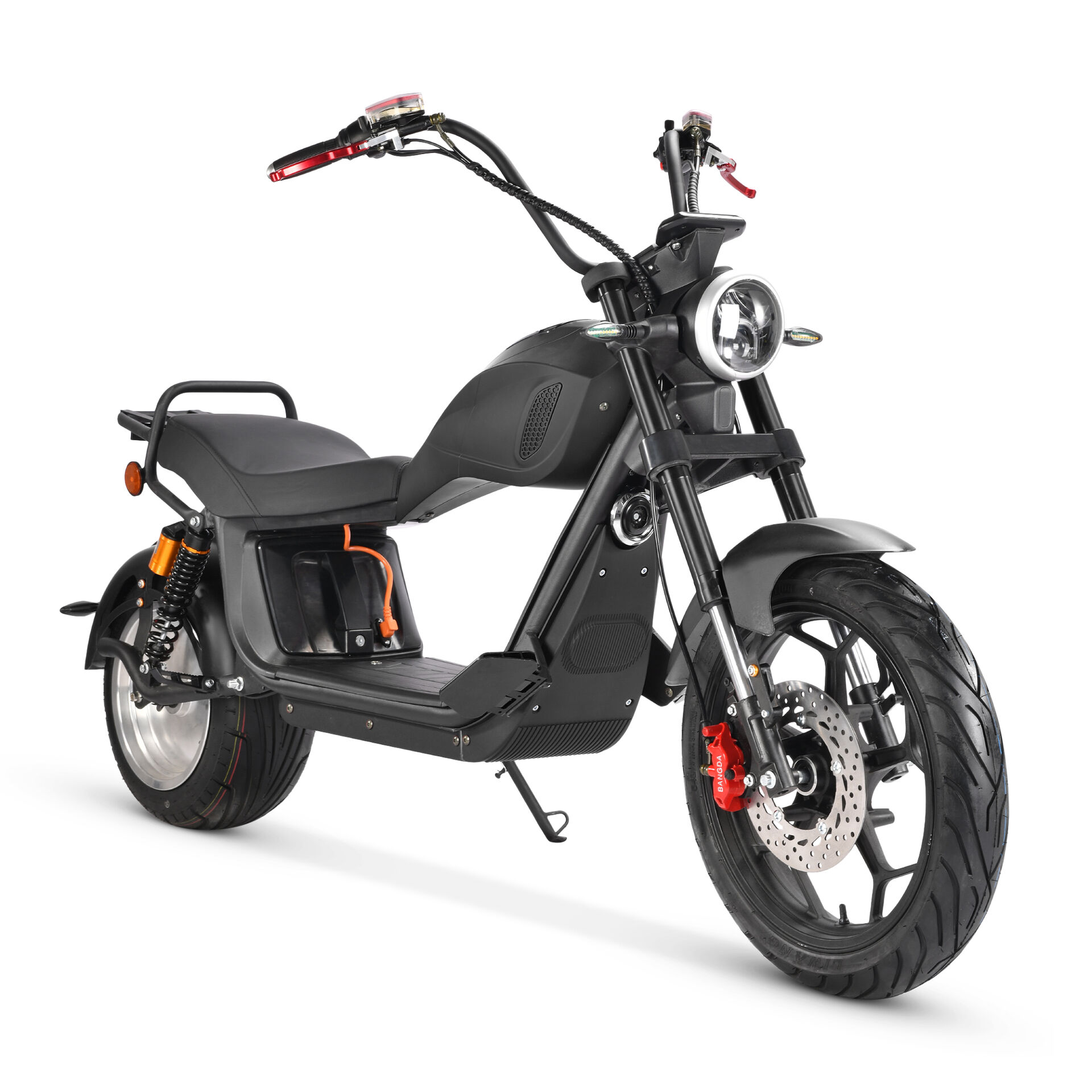 SoverSky M10 60V/55A Electric Chopper Scooter with 3000w Motor