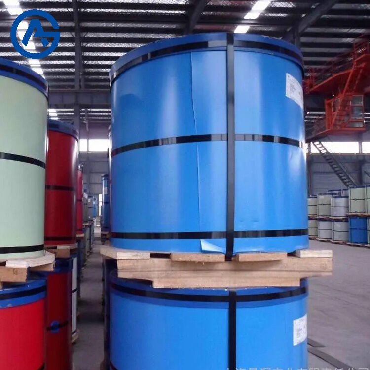 Color coated roll