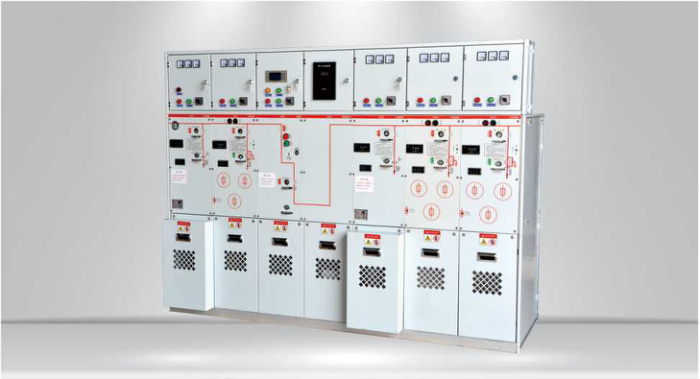 Fully sealed fully insulated inflatable ring network switchgear