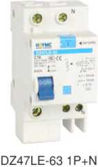 DZ47LE-63 Residual Current Operated Circuit Breaker With Over-current Protection