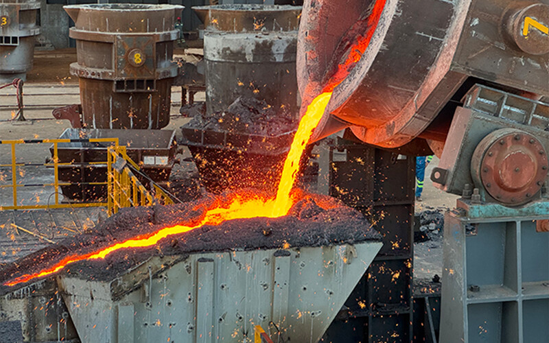 Our company successfully tapped iron at No. 1 blast furnace of Zimbabwe subsidiary