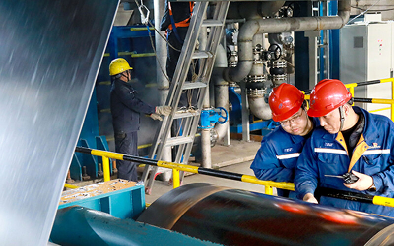 The first zinc-aluminum-magnesium coated plate production line was successfully put into production