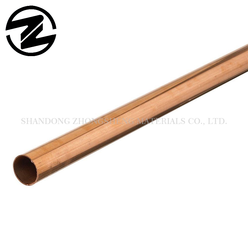 China Factory Wholesale Copper Straight Pipes for Plumbing, Refrigeration, and Building Use