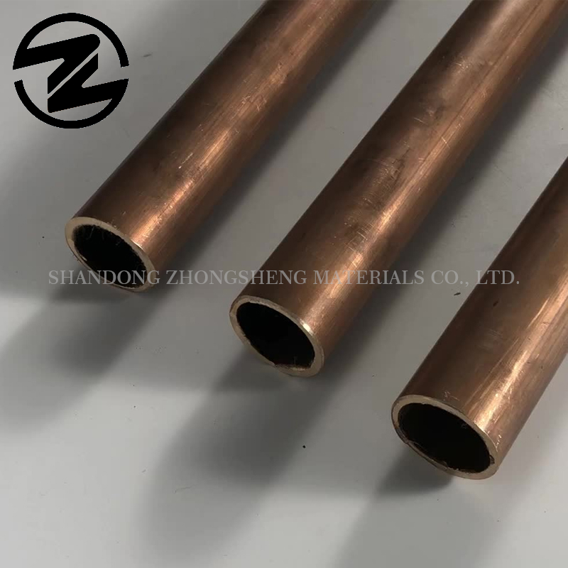 China Factory Wholesale Copper Straight Pipes for Plumbing, Refrigeration, and Building Use