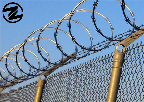 Blade Concertina Wall Spikes Spike Razor Anti Climb Barbed Wire Strand Mesh