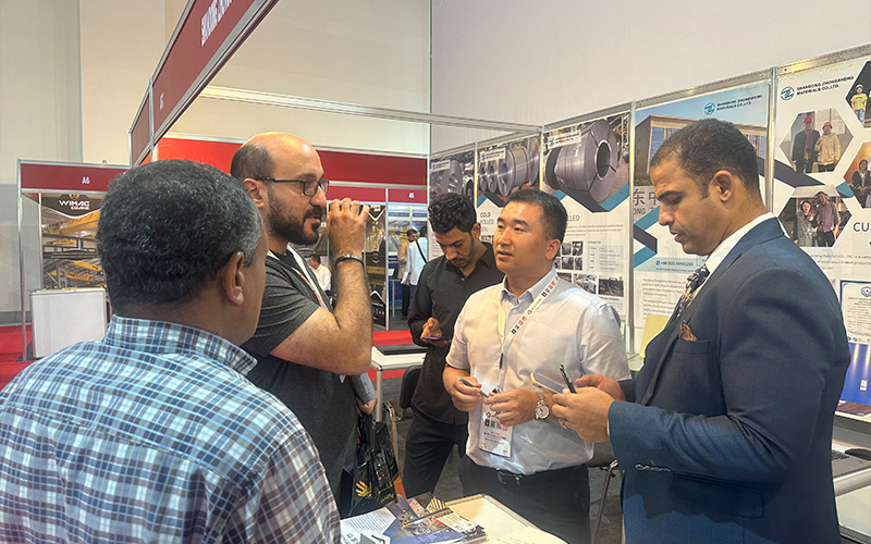 Shandong Zhongsheng Materials Co., Ltd. Participates in the METAL & STEEL MIDDLE EAST Exhibition Shandong Zhongsheng Materials Co., Ltd. Participates in the METAL & STEEL MIDDLE EAST Exhibition