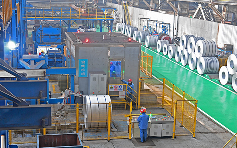 The world's first lanthanum-containing iron-chromium aluminum plate