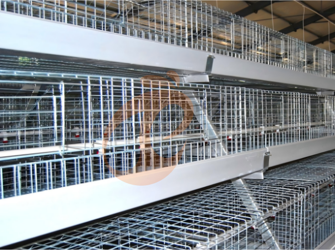 Automatic A Frame Young Layer Chicken Cage For Sale