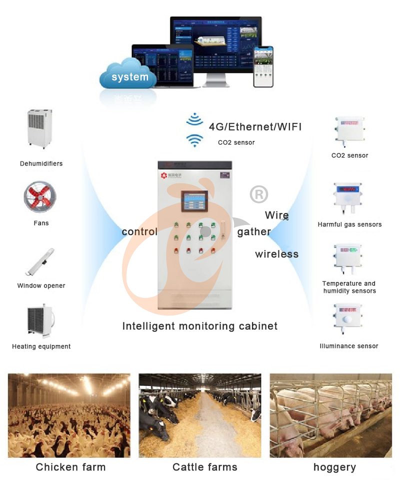 IOT poultry system-layout