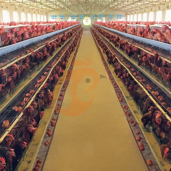 layer battery cage system (22)