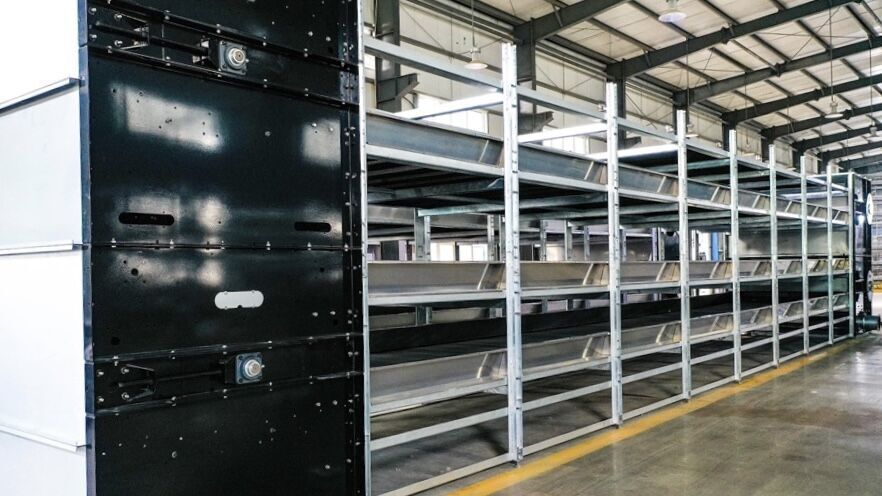 Manure drying system