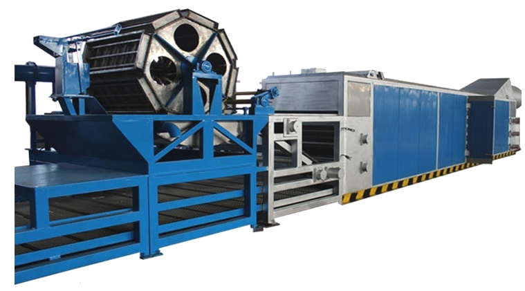 Paper egg tray making system