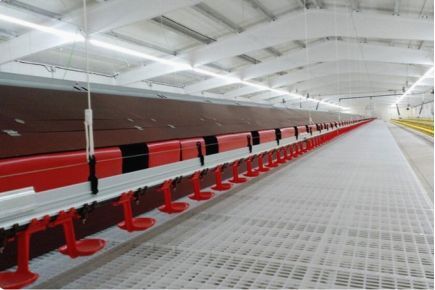 Breeder Floor Raising Equipment Installed In River State, Nigeria