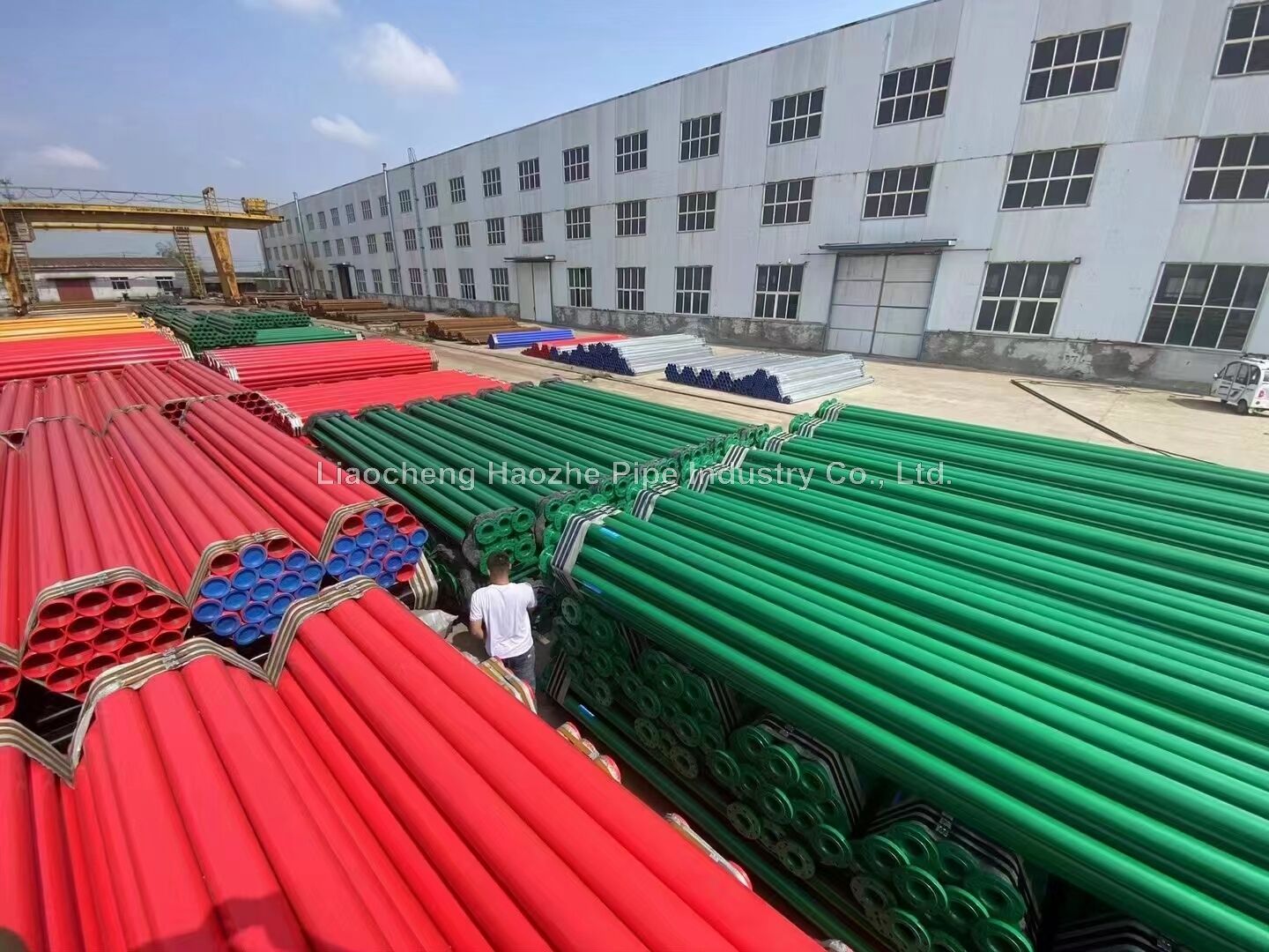 Plastic Coated Steel Pipe