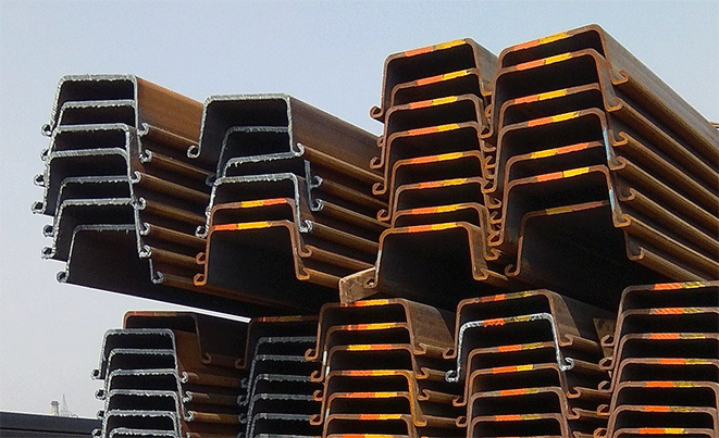 Steel sheet pile
