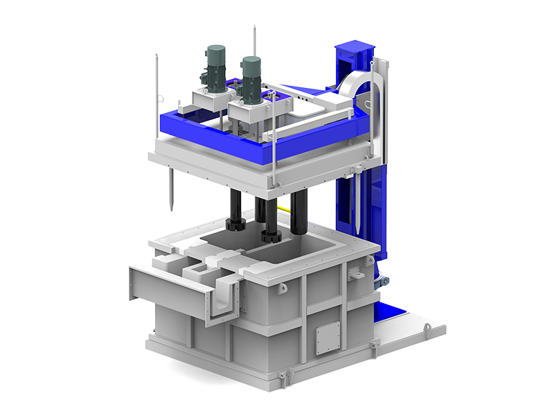 Box Type In-line Rotory Degassing Unit