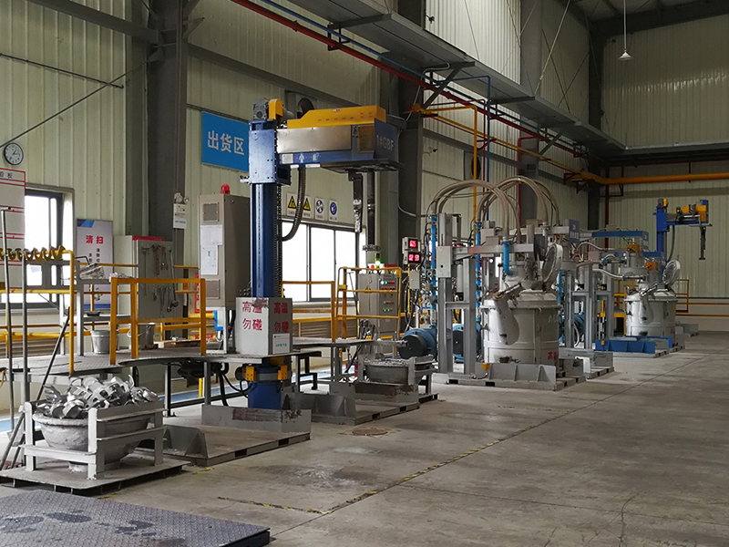 Stationary Rotary Degassing and Fluxing Unit