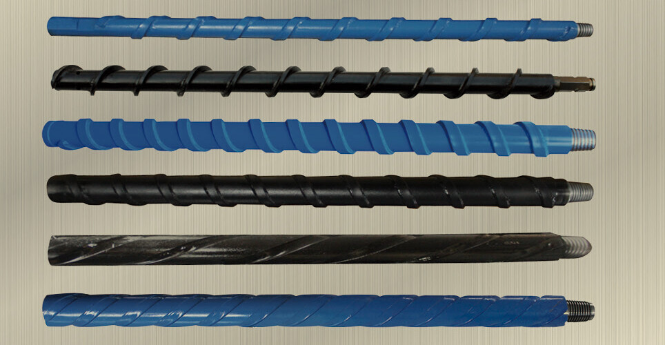 Thick spiral drill pipe/Groove drill rod