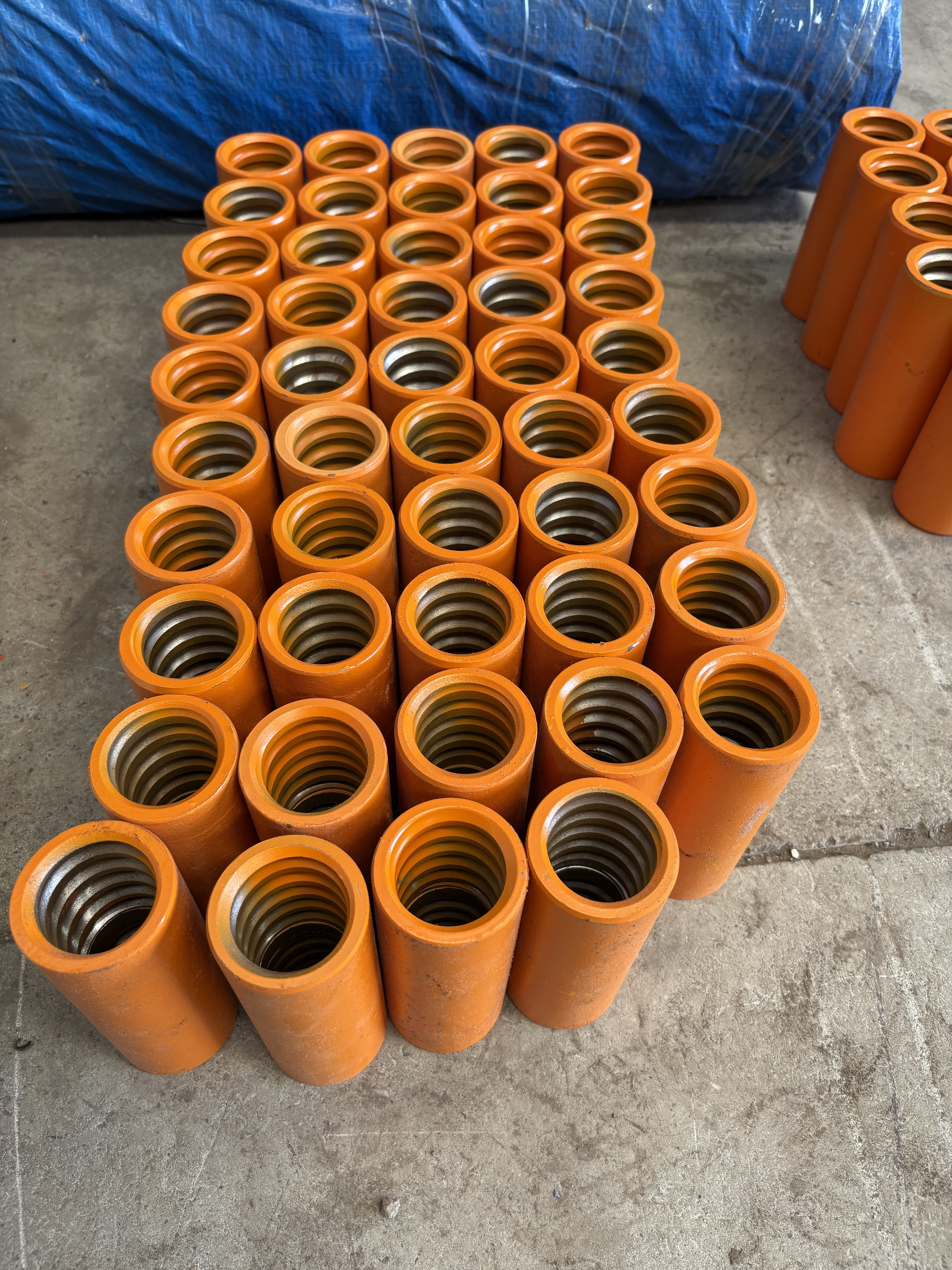 Self drilling anchor coupler