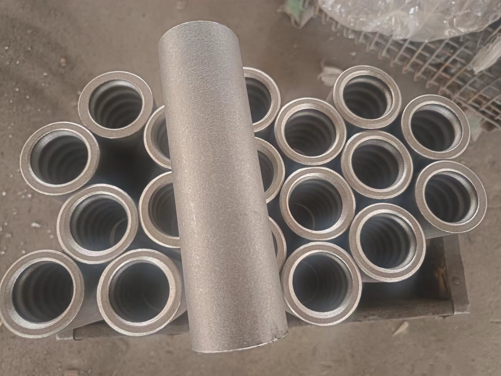 Self drilling anchor coupler