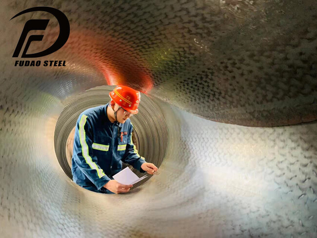 Checkered plate successfully rolled off the production line