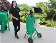 HOW TO OPERATE THE SAND BLASTING MACHINE, PLEASE READ HERE