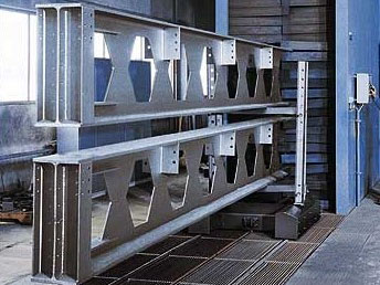 SHOT BLASTING MACHINE FOR H-BEAM