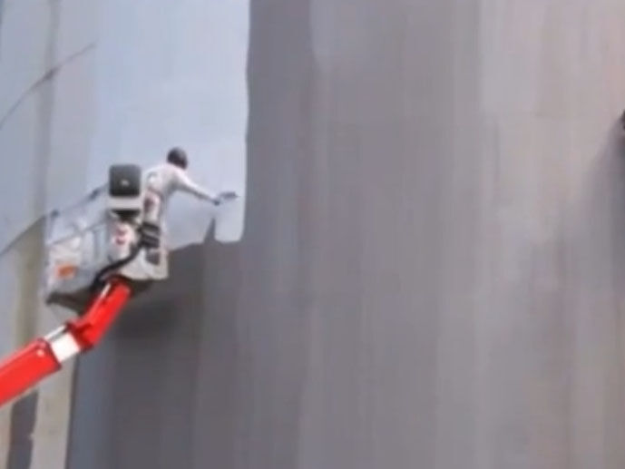 A BRIEF DISPLAY OF THE FUNCTIONAL OF OUR FASTERBLASTER BLASTING ROBOT.