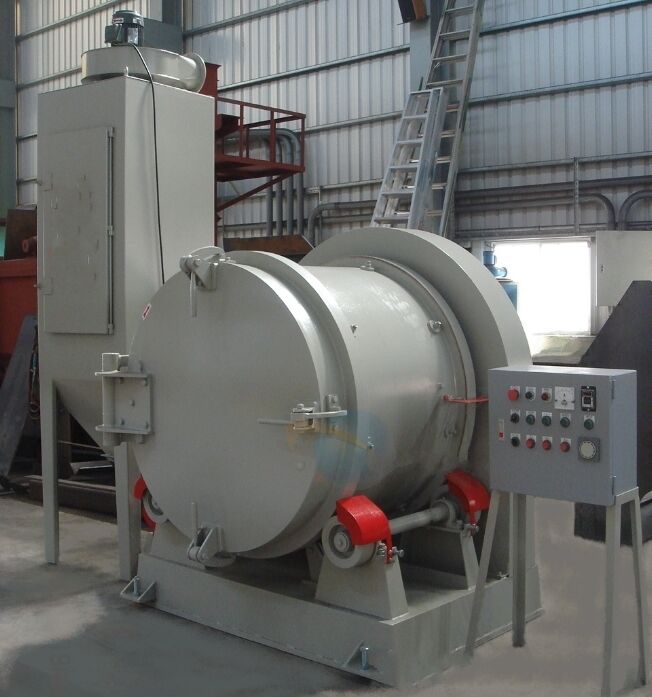 ROLLING DRUM TYPE SHOT BLASTING MACHINE MAINTENANCE