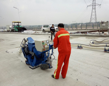 APPLICATION OF SHOT BLASTING MACHINE IN WATERPROOF CONSTRUCTION OF ROAD BRIDGE
