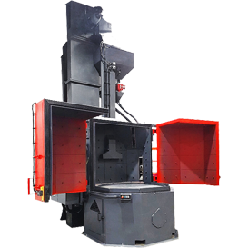 Turntable Shot Blasting Machine Turntable Shot Blasting Machine