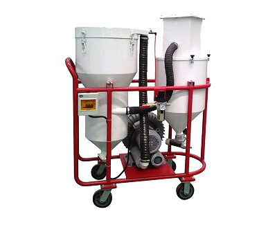 Vacuum Recovery Sand Blaster