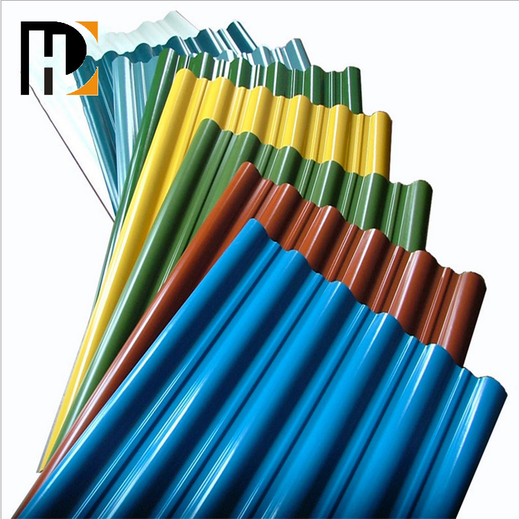 Color Coated Corrugated Plate